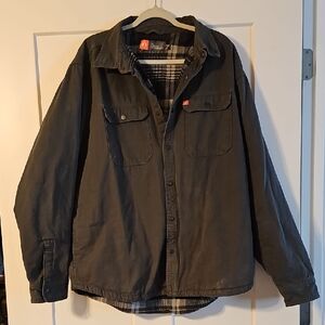 American Outdoorsman Charcoal Shirt Jacket